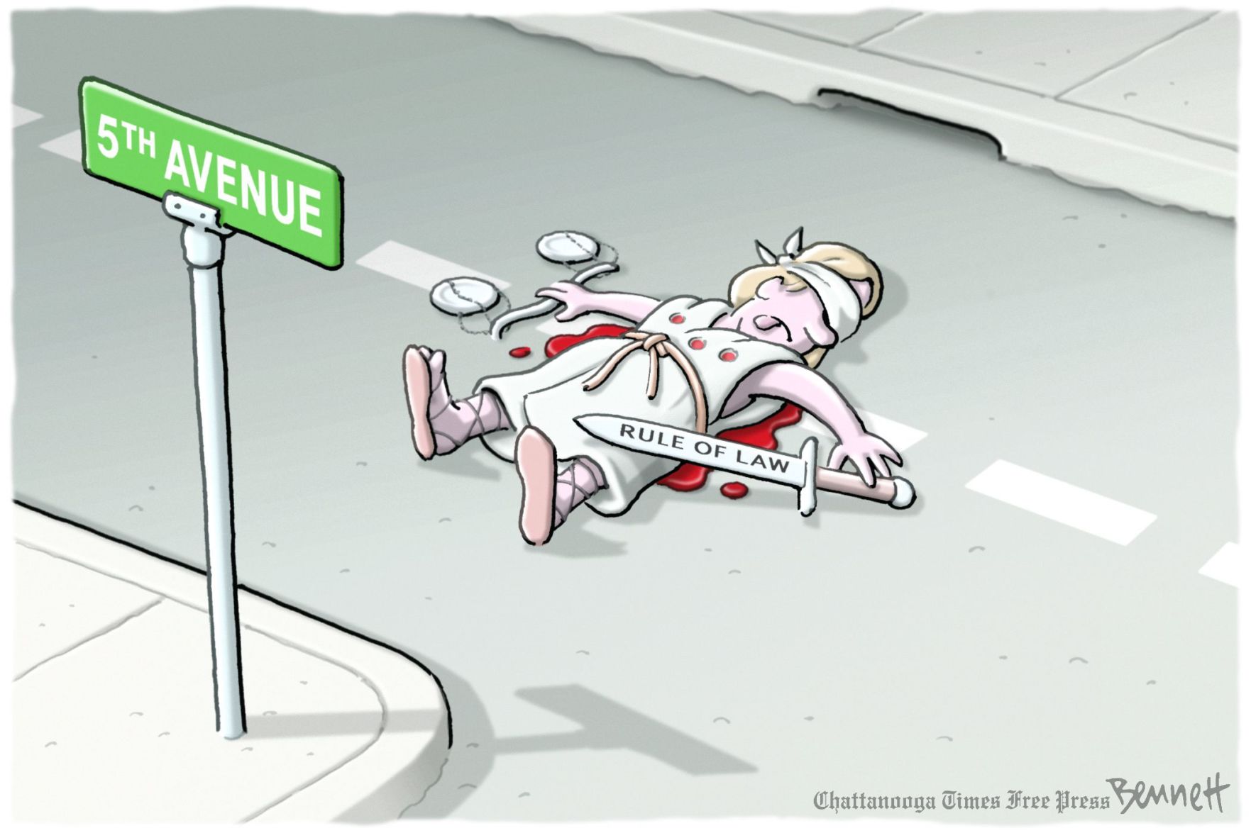Clay Bennett editorial cartoon